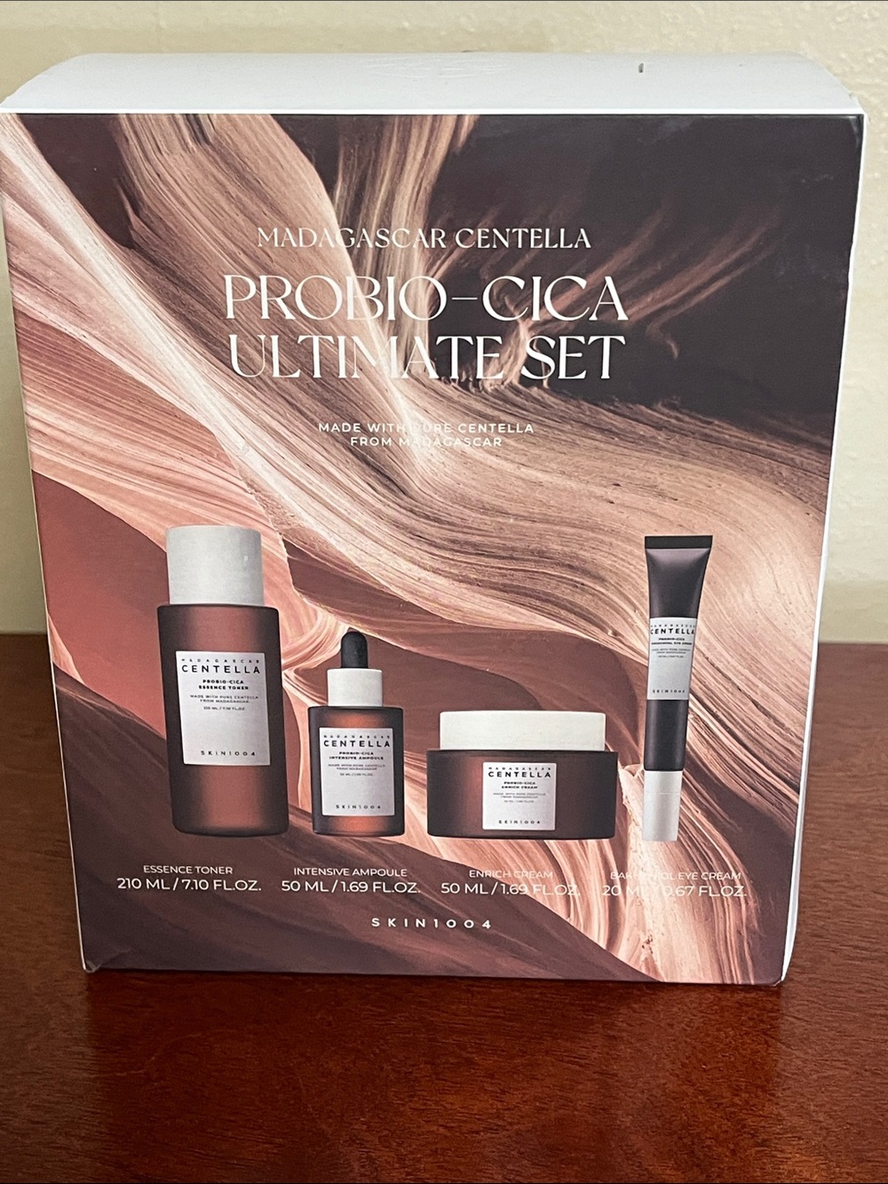 Skin 1004 Madagascar Centella probio- cica ultimate skin care set sealed